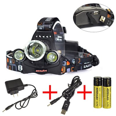 Налобный фонарь Boruit RJ-5000 (R5)